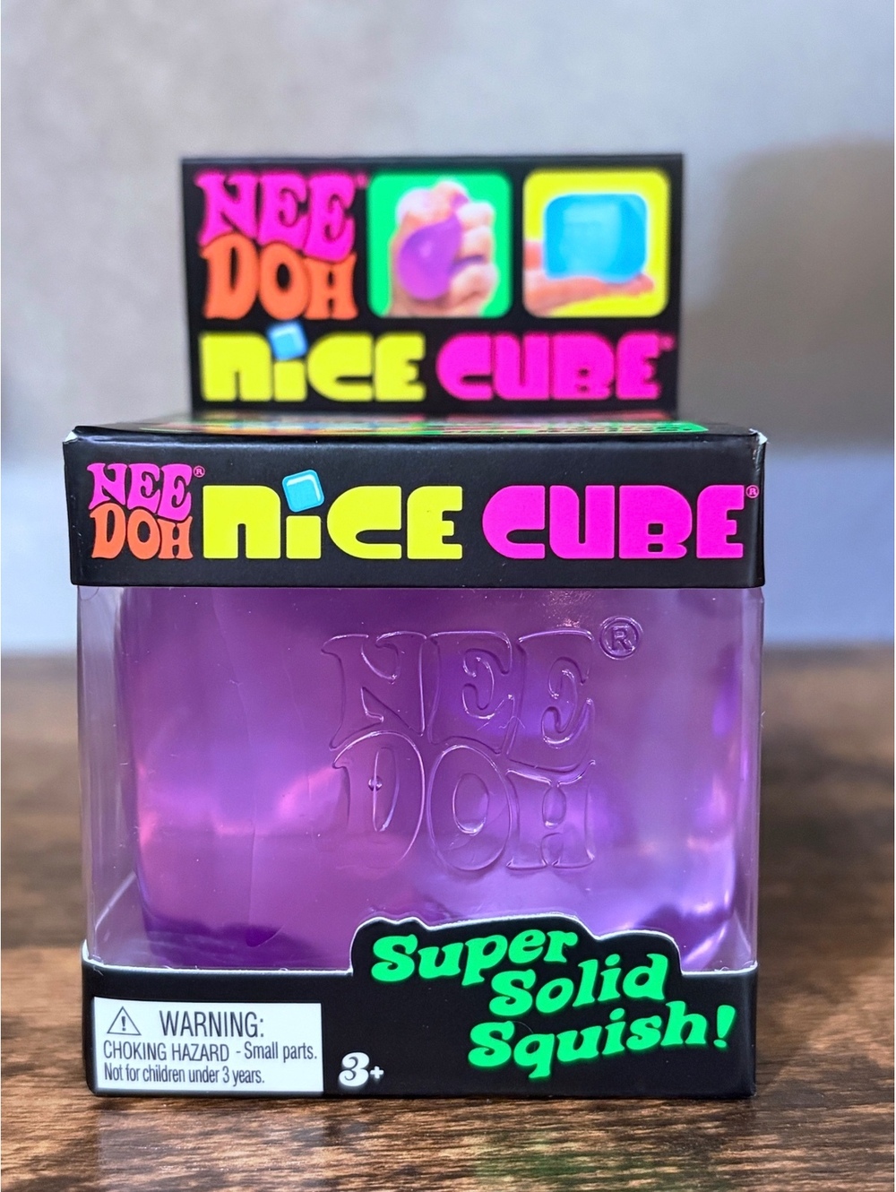 NeeDoh Nice Cube Purple Authentic